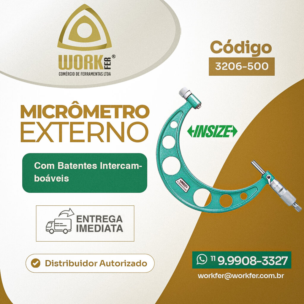 Instrumento de medição (Micrômetro Externo)